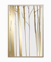 Gold arts for wall